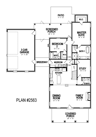 Carlton's Way First Floor Plan